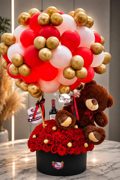 Love In Rose Bear