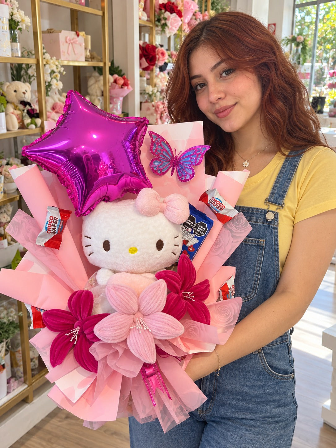 Ancheta de Hello Kitty con estrella