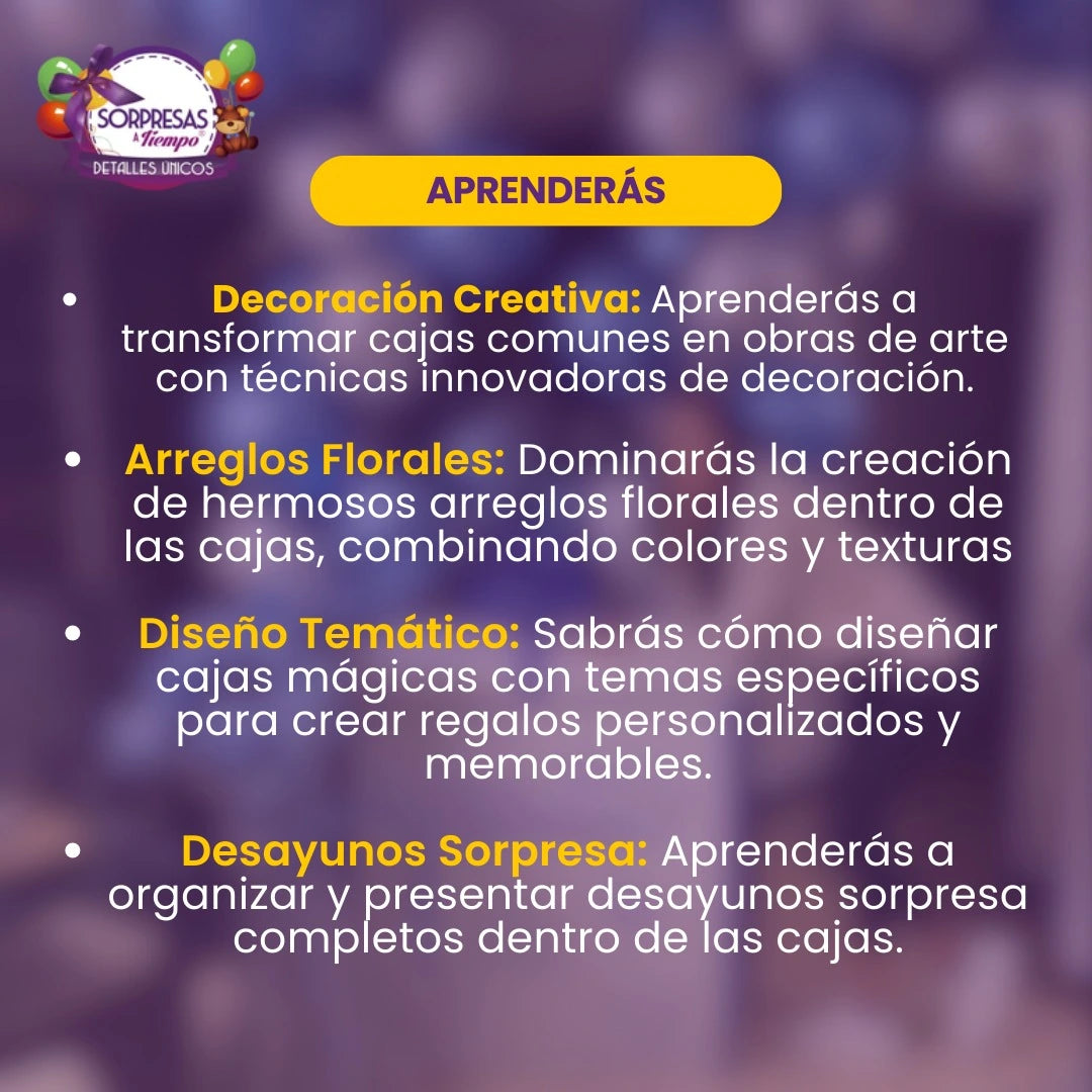 Sorpresas a Tiempo